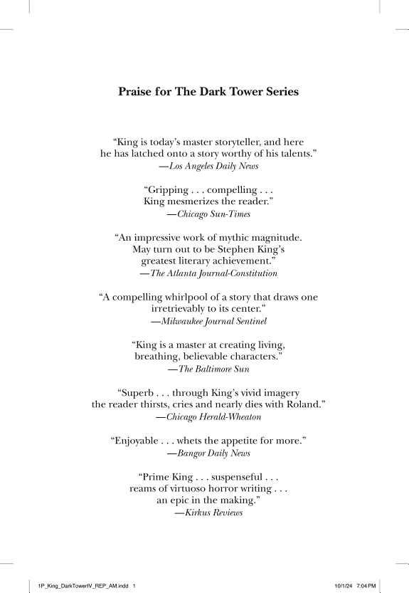 The Dark Tower IV by Stephen King