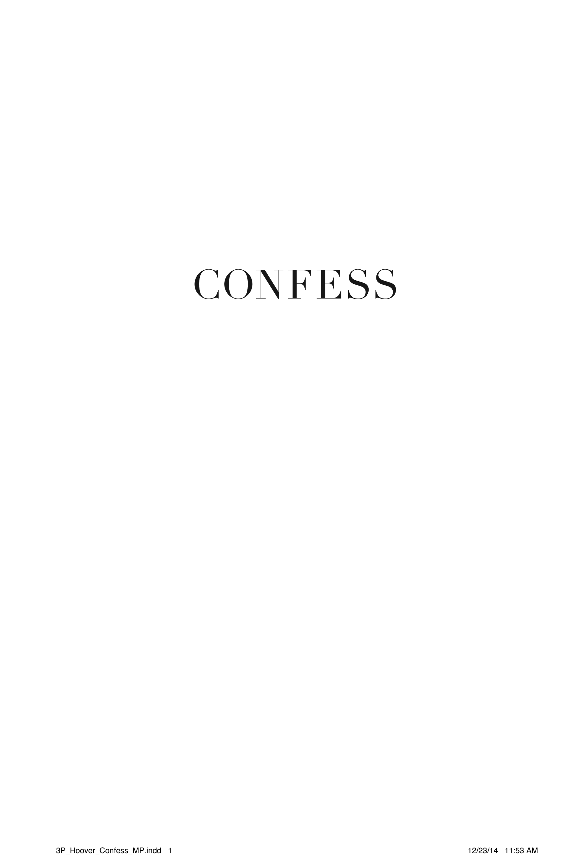 Confess by Colleen Hoover