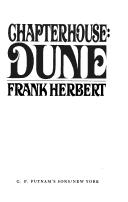 Chapterhouse Dune by Frank Herbert