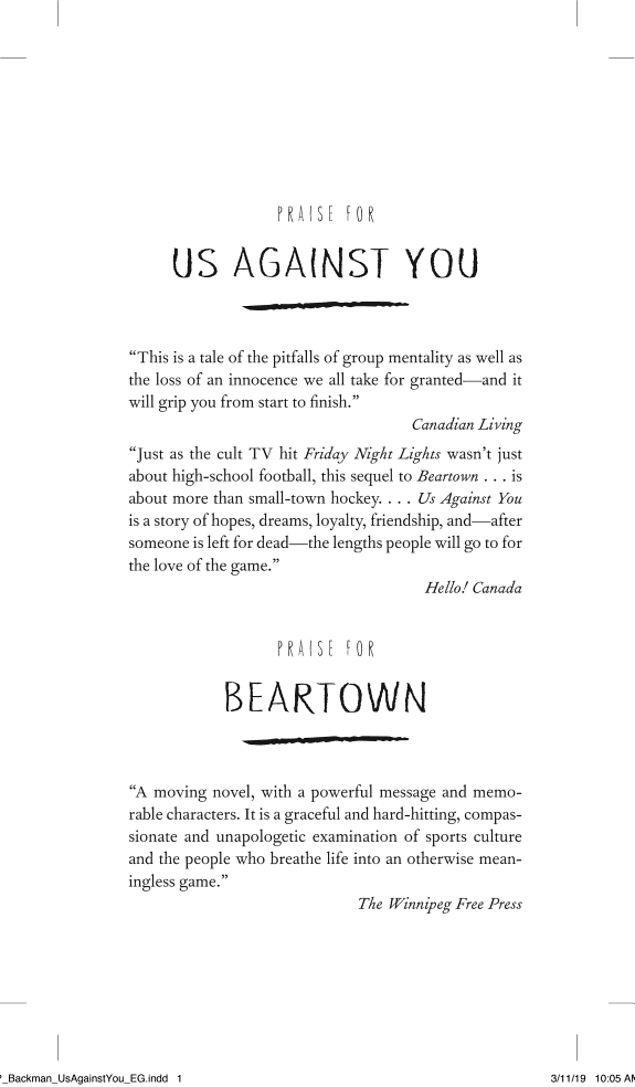 Us Against You by Fredrik Backman
