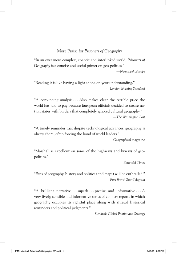 Prisoners of Geography