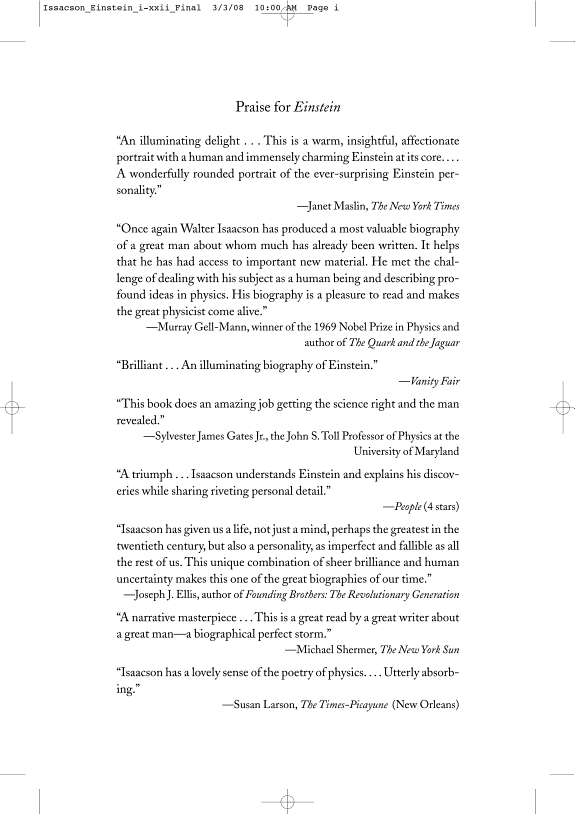 Einstein by Walter Isaacson